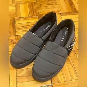 Toms mallow woven fur shoe